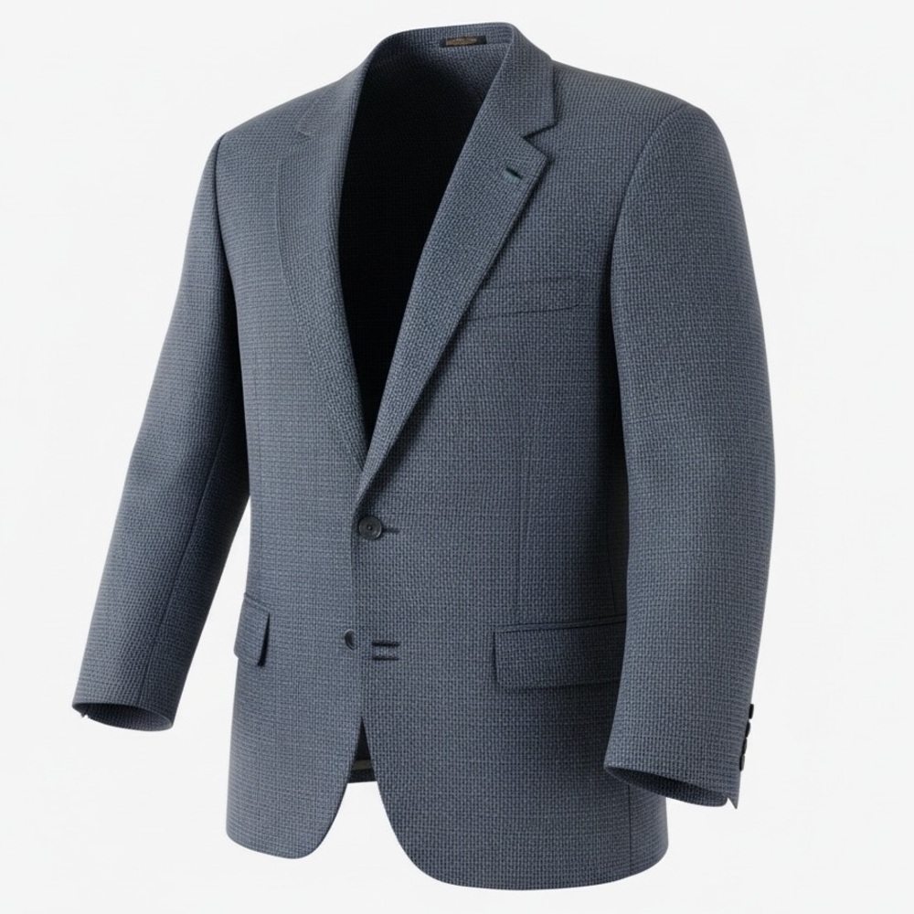 Vintage Arnold Palmer Blue Wool Sports Coat Jacket Blazer Mens Size 48R
